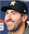  ??  ?? Justin Verlander