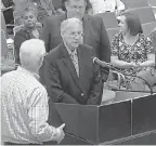  ??  ?? Ralph Petty of the Midland County, Texas, DA’s office was paid to do legal work for at least nine judges involving the conviction­s of at least 355 defendants whom he prosecuted.