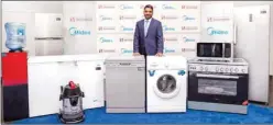  ??  ?? PDTC’s strategic tie-up with Midea Home Appliances will offer more options to consumers in Qatar.