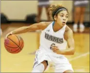  ?? PHOTO COURTESY JEFFERSON UNIVERSITY ?? Plymouth Whitemarsh grad Alynna Williams was named CACC Women’s Basketball Player of the Week after scoring 20 points in Jefferson 71-58 win over Bloomsburg last Saturday.