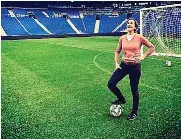  ?? EM ?? Cremades, en el campo de la Real Sociedad.
