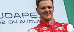  ??  ?? GERMAN driver Mick Schumacher will drive for Haas next season.