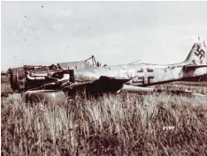  ??  ?? So sah es nach Kriegsende am Bad Wörishofer Bunkerwald aus. Das Foto stammt aus der Sammlung von Karl Englmair.