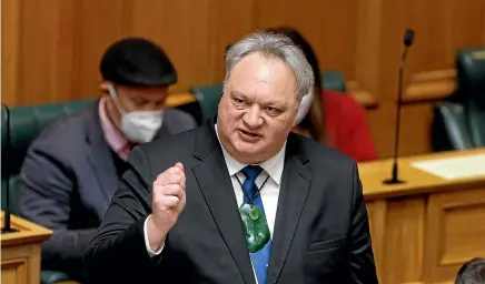  ?? ROBERT KITCHIN/STUFF ?? ‘‘Nga¯i Tahu are entitled to this representa­tion,’’ the bill’s sponsor, Rino Tirikatene, said during the third reading. It was a ‘‘modern-day expression’’ of the promise of the Treaty of Waitangi.