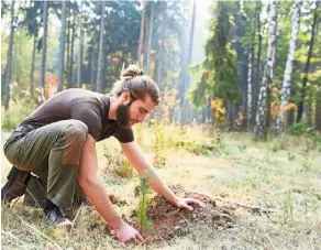  ?? —AFP ?? The benefits of gardening are already well documented, and regular contact with nature has been found beneficial to physical and mental health.