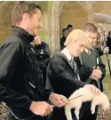  ??  ?? STAR QUALITY Ferrets with Arnie and at Hogwarts in the Harry Potter series