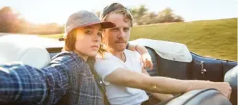  ?? ROGERS/VICE ?? Gaycation, starring Ellen Page and Ian Daniel, started airing on Viceland in March 2016.