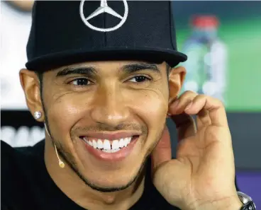  ?? ROBERT CIANFLONE/GETTY IMAGES ?? SUPER-CONFIDENT: Lewis Hamilton is reportedly close to signing a new deal with Mercedes