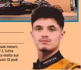  ?? ?? L’inglese, dominatore delle formule minori, a soli 24 anni è già alla sua sesta F.1, tutte al volante della McLaren che punta molto sul suo talento. Ha disputato 104 GP, con 13 podi