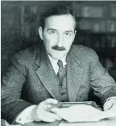  ??  ?? El escritor y biógrafo austríaco Stefan Zweig