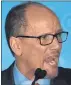  ??  ?? TOM PEREZ: Pledged to rebuild Democratic Party.