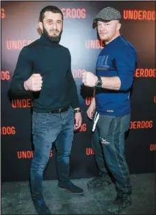  ?? Fot. Krzemiński Jordan/AKPA ?? Mamed Khalidov i Eryk Lubos