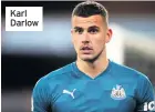  ??  ?? Karl Darlow