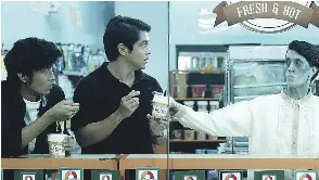  ?? ?? The ‘Pagpag’ Halloween video explores the Filipino tradition of ‘pagpag,’ in which mourners avoid going home directly after a wake to confuse the spirit of the departed.