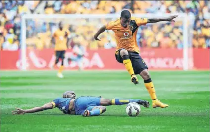  ?? Photo: Gallo Images ?? Strike force: George Lebese of Kaizer Chiefs has put a run of indifferen­t form behind him and is now being tipped for a call-up to the national squad.