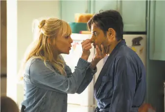  ?? Metro Goldwyn Mayer Pictures ?? Anna Faris and Eugenio Derbez star in “Overboard,” a gender-flipped remake of a 1987 movie.