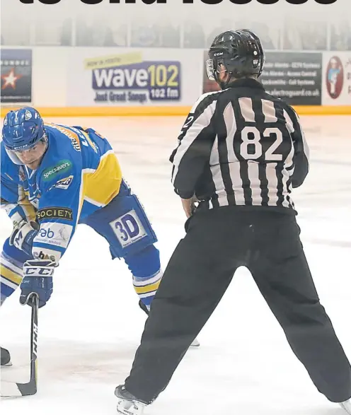  ??  ?? Fife Flyers’ Peter LeBlanc, has been a key man all season and will be so again tonight.