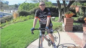  ??  ?? Milt Olin, 65, of Calabasas, Calif., was killed when his bike was struck by a patrolling sheriff’s deputy in 2013.
