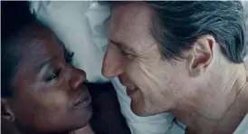  ??  ?? Viola Davis and Liam Neeson in the Lynda La Plante remake