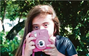  ?? Rosângela Oliveira/ Divulgação ?? Mostra “Um Novo Olhar”, com imagens de crianças com Síndrome de Down, está no Boulevard