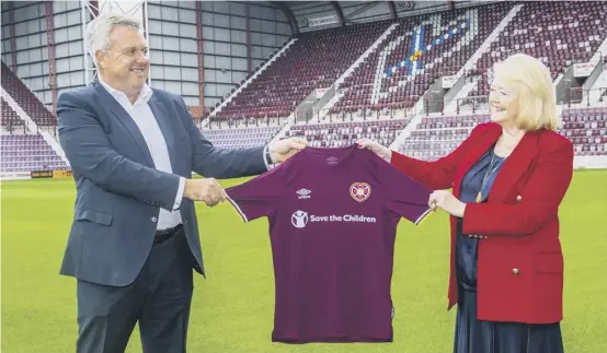  ??  ?? 2 Andrew Mckinlay has dismissed suggestion­s that Hearts’ current situation is comparable to 2014, when they were last relegated and he says that is down to the ‘ fantastic’ work of Ann Budge.