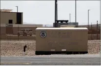  ?? CEDAR ATTANASIO — THE ASSOCIATED PRESS FILE ?? In this June 26, 2019, file photo, the entrance to the Border Patrol station in Clint, Texas. More Americans disapprove than approve of how President Joe Biden is handling waves of unaccompan­ied immigrant children arriving at the U.S.-Mexico border, and his efforts on larger immigratio­n policy aren’t polling as well as those on other top issues.