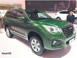  ??  ?? Haval H9