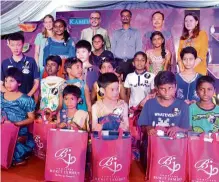  ??  ?? KBJ feted needy children at its diwali celebratio­n last year.