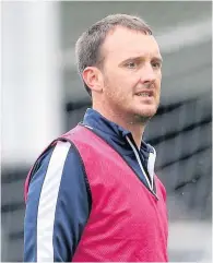  ??  ?? Merthyr Town player/manager Gavin Williams