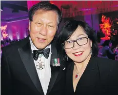  ?? PHOTOS: FRED LEE/PNG ?? Realtor Sing Lim Yeo and his wife Patricia have seen their modest fundraisin­g dinner grow every year. Since its inception 12 years ago, the Feast of Fortune event has raised more than $6 million for vital hospital medical equipment.