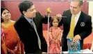  ??  ?? Big news: Jyoti is measured at 61.95cm on her 18th birthday by Guinness World Record officials, making her the world's shortest woman