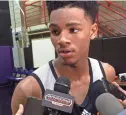  ?? PAUL CORO/AZCENTRAL SPORTS ?? Suns draft prospect Dejounte Murray.