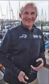  ??  ?? Pour Jacques Caraës, directeur de course du Vendée Globe, la carène en aluminium est un gage de fiabilité.