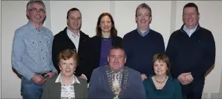  ??  ?? Ballindagg­in Developmen­t Group: Back row, John Rafter, John Walsh, Liz Hore , Paul Redmond and Joseph Walsh. Front: Cllr Kathleen Codd-Nolan, Cllr Keith Doyle and Cllr Barbara Ann Murphy.