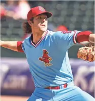  ?? ROGER COTTON ?? Pitcher Jake Woodford will represent the Memphis Redbirds in the Triple-a All-star Game July 10 at El Paso. Woodford is scheduled to start for the PCL All-stars against the Internatio­nal League.