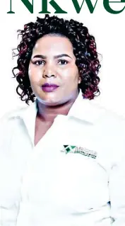  ?? ?? ▲Maloma Colliery Managing Director Jabulile Shabangu.