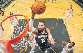  ?? Photo / Getty Images ?? Steven Adams is again on the move in the NBA.