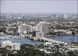  ?? BRUCE R. BENNETT / THE PALM BEACH POST ?? The Flagler Memorial Bridge has experience­d problems dating back to a few months after it officially opened in July.