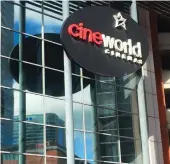  ??  ?? New curbs could be a major setback after the Cineworld chain had reopened 561 of its sites around the world. Reuters