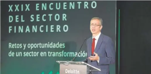  ?? // JAIME GARCÍA ?? Pablo Hernández de Cos, gobernador del Banco de España