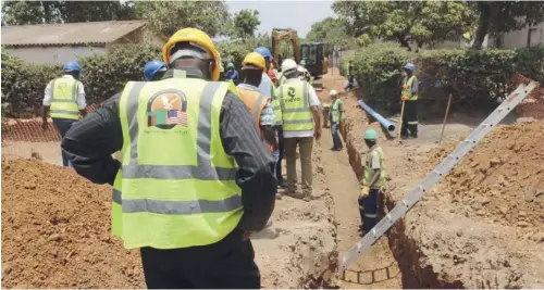  ??  ?? The Lusaka Sanitation Program (LSP) is intended to improve public health, chronic malnutriti­on and reduce environmen­tal pollution.