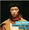  ??  ?? Chu Wong Cinese, 20 anni, ha molte cover in attivo.