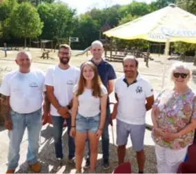  ?? FOTO'S JAN BOEY ?? Het team van Vlotter baat voortaan’t Melkhuisje uit.