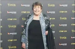  ?? (PHOTO BY ROB LATOUR/INVISION/AP, FILE ?? In this 2015file photo, Australian-born singer Helen Reddy attends the 2015G’DAY USA GALA at the Hollywood Palladium, in Los Angeles. Reddy, who shot to stardom in the 1970s with her feminist anthem “I Am Woman” and recorded a string of other hits, has died at age 78. Reddy’s children Traci and Jordan announced that the actress-singer died Tuesday, Sept. 29, in Los Angeles.