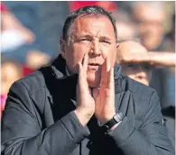  ?? ?? Ross County boss Malky Mackay