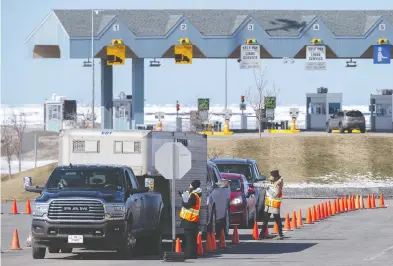  ?? ANDREW VAUGHAN / THE CANADIAN PRESS FILES ?? The four Atlantic provinces plan to ease interprovi­ncial travel restrictio­ns, creating a so-called Atlantic bubble.