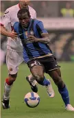  ??  ?? Victor Obinna, 31, in nerazzurro