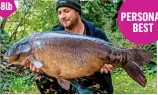  ??  ?? This 48lb 8oz cracker was banked by Dan Adams from Horton Church Lake, Berks. He used a stiff hinge rig baited with a Sticky Krill pop-up.