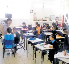  ??  ?? Apuesta Gobierno Estatal por la inversión en la Educación Básica. /Especial