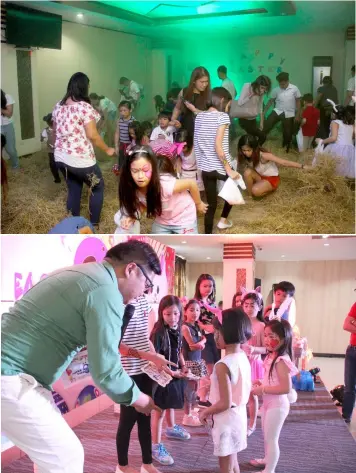  ?? Contribute­d Photo ?? EASTER SUNDAY FUNDAY. The Azzurro Hotel in Angeles City recently held its Easter Sunday Funday event participat­ed by over 100 kids and kids-at-heart. In photo are participan­ts of the Easter Egg Hunt, one of the highlights of the hotel’s Easter...